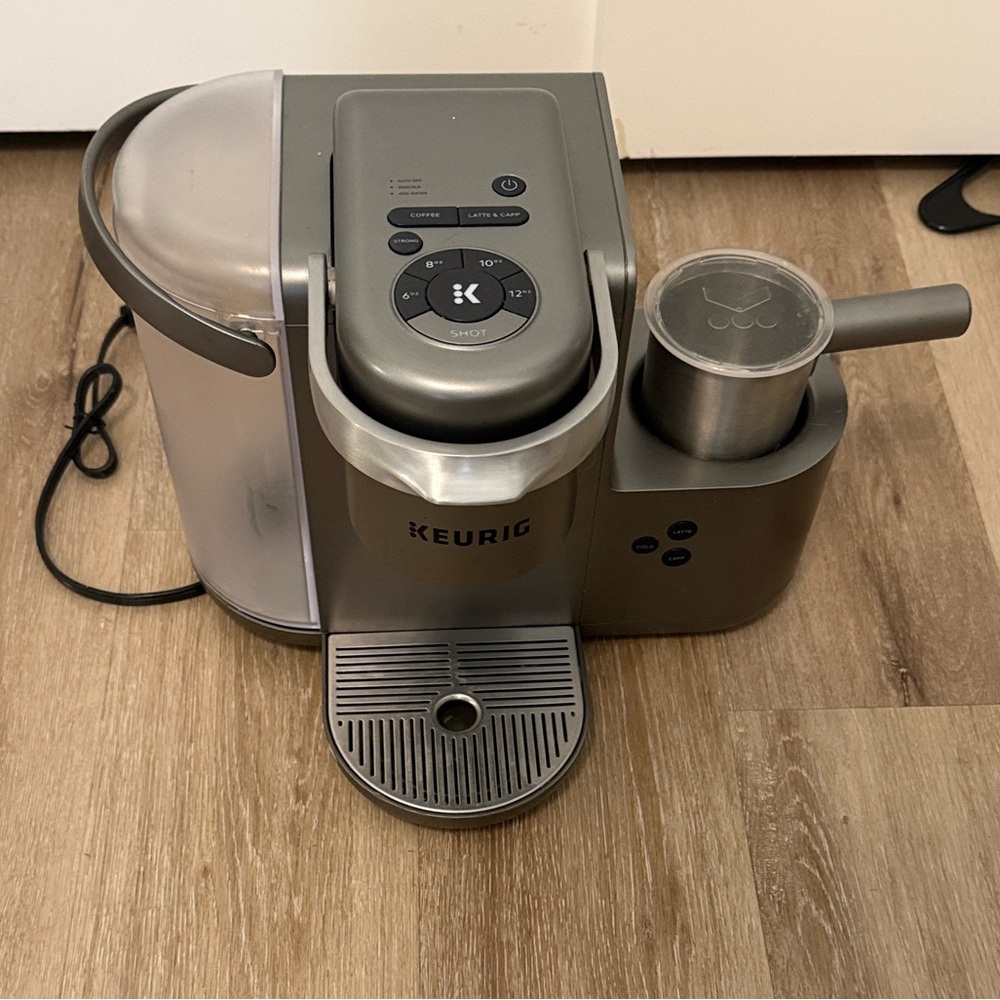 Keurig Silver and Gray Coffee Brewer